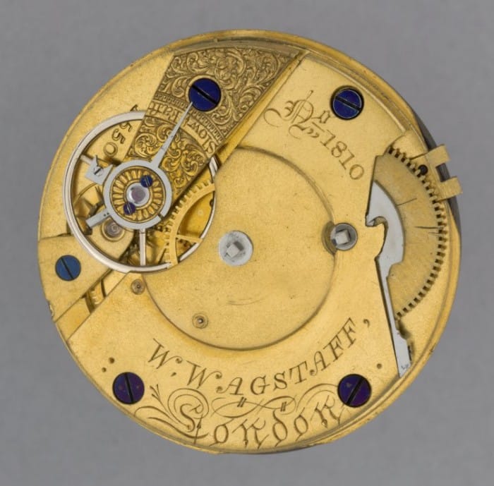 Example of a British Watch and Clockmakers watch sold by the retailer William Wagstaff