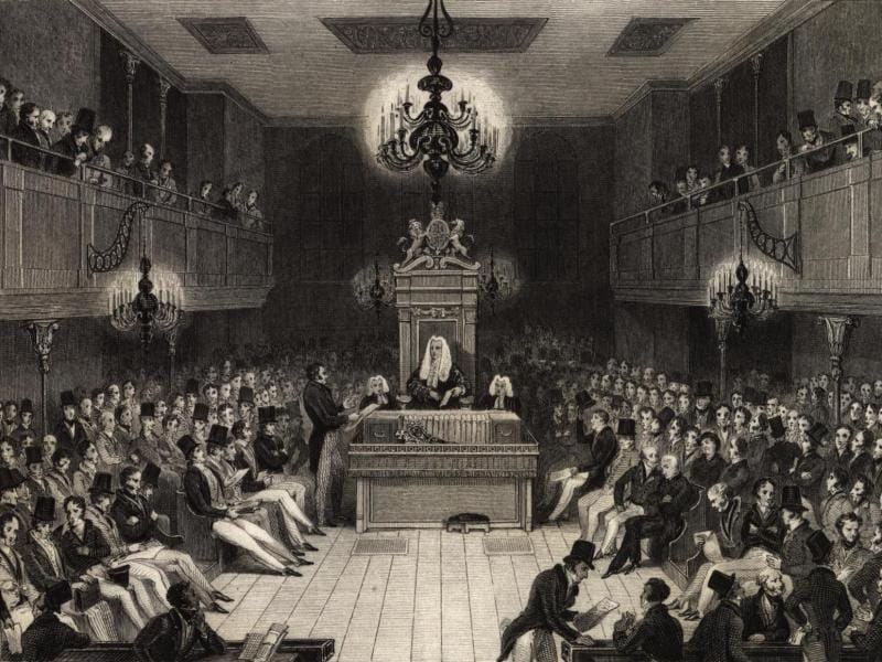 British House of Commons Debate about British Watch and Clockmakers Company – 1843